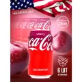 Газированный напиток Coca-Cola Cherry, США, 0.355 л, 6 шт.