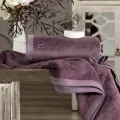 Пуатье сливовый Полотенце 70х140, 70% модал/30% хлопок, 650 г/м2