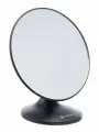 Зеркало настольное DEWAL Pro, 20х20 см, круглое, одностороннее, пластик, черное