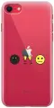 Силиконовый чехол на Apple iPhone SE (2022) / SE (2020) / 8 / 7 / Эпл Айфон СЕ 2022 / СЕ 2020 / 8 / 7 с рисунком Cheers!