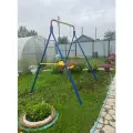 Качели уличные детские со спинкой