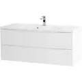Тумба с раковиной Belbagno MARINO 120 подвесная Bianco Opaco