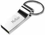 Флешка USB NETAC U275 64ГБ, USB2.0, серебристый [nt03u275n-064g-20sl]
