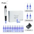 Dr Pen Ultima A1 проводная дерма-ручка для мезотерапии, EU-12PCS ROUND
