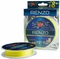 Шнур Sprut RENZO Soft Premium Braided Line x8 140м Fluo Yellow 0,20мм 19,6кг