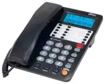 Телефон проводной Ritmix RT-495 чёрный телефонный аппарат