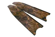 Лопасти Leaderfins Brown Camo, medium, стекловолокно, цвет коричневый
