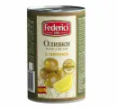 Federici Оливки с лимоном, 300 г, 6 шт.