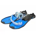 Набор для снорклинга SEAC SUB ZOOM SET BLUE, маска/трубка/ласты, р-р 39-41