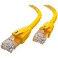 Патч-корд GCR Патч-корд прямой UTP кат.6, 24 AWG, длина 15 м, 1 шт., желтый
