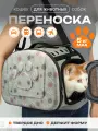Переноска для кошек и собак мелких и средних пород, для домашних животных до 5 кг