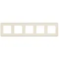 Рамка пятипостовая (слоновая кость), Legrand INSPIRIA (комплект 5шт)