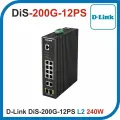 D-Link DiS-200G-12PS. Промышленный управляемый L2 коммутатор