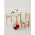 Детский стол и стул для малышей от года деревянный из березы