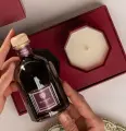 Dr.Vranjes - Gift Box Rosso Nobile 250 ml + Rosso Nobile Candle 200 gr Диффузор (Благородное красное вино) ароматизатор для дома 250 мл + 200 гр Свеча