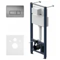 Рамная инсталляция AM.PM Pro I012704 с клавишей Pro M 50 см никель
