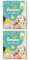 Pampers Подгузники детские New Baby-Dry для новорожденных, 2-5 кг, 1 размер, 27 шт, 2 упаковки /