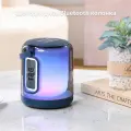 TG376 Колонка портативная блютуз / беспроводная колонка музыкальная с LED подсветкой