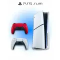 Игровая приставка Sony PlayStation 5 Slim с дисководом + 2 геймпад (красный, Volcanic Red)