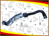Шланг системы охлаждения VAG QZ6C0122157G QUARTZ/6C0122157G 6C0122157G Quartz арт. QZ6C0122157G