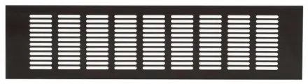 Вентиляционная решетка Благовест 120x500, бронза