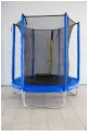 Батут Trampoline Big 6 ft (1,8 м) с внутренней сеткой TN-060-3 (Синий)