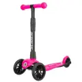 Самокат Slider Start, трехколесный, складной, регулируемый руль, фуксия