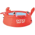 Детский бассейн Intex Happy Crab 26100, 183х51 см, 183х51 см, 183х183 см