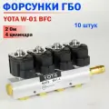 Форсунки ГБО BFC W-01 (2 Ом) от YOTA 4 цилиндра (10 штук)