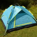 Палатка туристическая трехместная Д210*Ш210*В140 см автоматическая