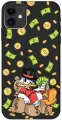 Силиконовый чехол на Apple iPhone 11 / Эпл Айфон 11 с рисунком Rich Scrooge Soft Touch черный