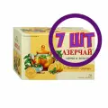 Чай Азерчай Свежесть природы зеленый с лимоном и мятой 20 пак.*1,8 гр (комплект 7 шт.) 2760537