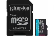 Карта памяти microSDXC UHS-I U3 KINGSTON Canvas Go! Plus 128 ГБ