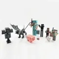 Дракон Края, Эндер-дракон Майнкрафт - Ender Dragon Set Minecraft подвижная фигурка, игрушка. Набор.