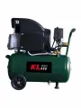 Профессиональный воздушный компрессор KLPRO KLK25 (сеть, 1,5Квт, 8бар, 210л/мин, емкость 24л)