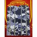 Погоны Росгвардии фсвнг полевые подполковник пластик точка синяя