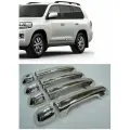 Накладки на дверные ручки, нержавейка, Toyota Land Cruiser 200 2015-