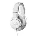 Проводные наушники AUDIO-TECHNICA ATH-M20XWH, полноразмерные, белые,15 - 20 000 Гц, кабель 3м