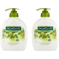 Palmolive Мыло жидкое Натурэль Интенсивное увлажнение Олива и увлажняющее молочко олива, 2 уп., 300 мл