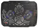 Подставка для ноутбука Buro BU-LCP156-B208, активная система охлаждения, черная