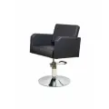 Парикмахерское кресло Жасмин на пятилучье, черный