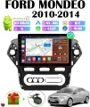Магнитола на Ford Mondeo 4/Форд Мондео 4 рестайлинг (2010-2014), 4/64 GB, Android 13, Bluetooth, WiFi, CarPlay, 8 ядер процессор + переходная рамка