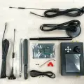 Приемник HackRF one + Portapack H2 Kit-4 с набором антенн, широкополосным усилителем, аккумулятором / версия 2.0.1