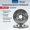 Тормозные диски передние ФОЛЬКСВАГЕН ТУАРЕГ (02 - 13), VOLKSWAGEN TOUAREG E105759E
