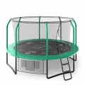 Батут 366 см с защитной сеткой огромный детский для дома и дачи большой уличный 12 футов для детей и взрослых с сумкой