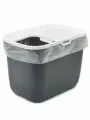 SAVIC HOP IN туалет для кошек антрацит белый 1х4 2018-00WA