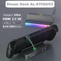 Док-станция для Steam Deck с разъемом RJ45 с подсветкой RGB