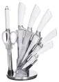 Набор кухонных ножей Mayer&boch MAYER & BOCH 28756 белая рукоять, 8 предметов