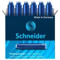 10 шт, Картриджи чернильные Schneider синий, 6шт, картонная коробка
