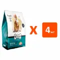 GINA ADULT CAT ACTIVE для активных и выставочных взрослых кошек с курицей и рисом 01845 (3 кг х 4 шт)